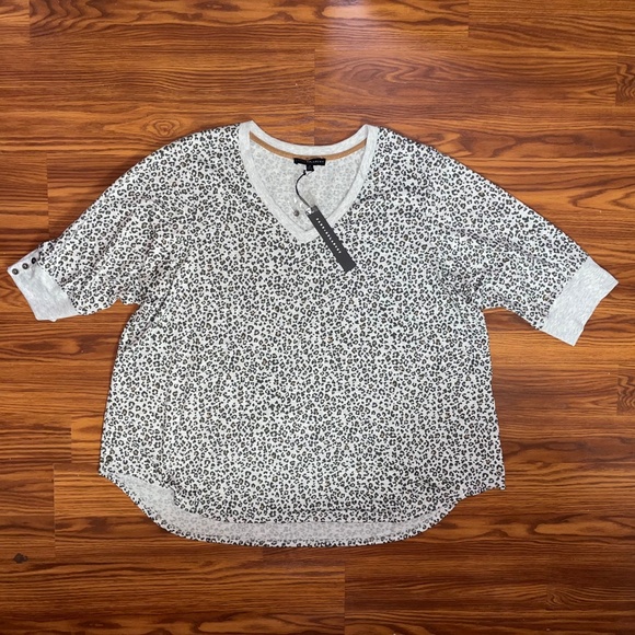 NWT Jane and Delancey Leopard Print Tunic - Picture 10 of 13